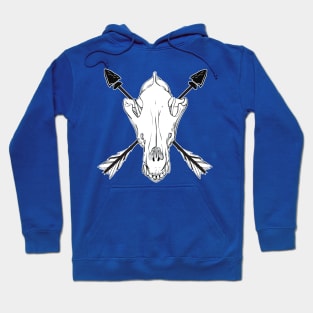 Wolf Skull 2 Hoodie